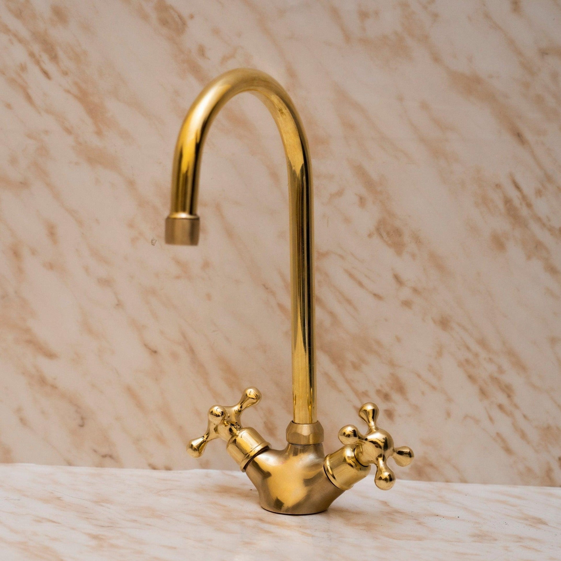 Brass Bathroom Sink Faucet
